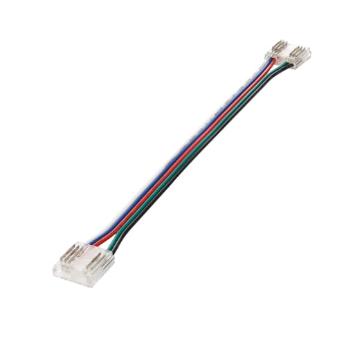 LEDKIA LIGHTING Clip-Verbinder Doppelt mit Kabel für LED-Streifen RGBW 24V DC COB IP20 Breite 12mm 12 mm LEDKIA LIGHTING Clip-Verbinder Doppelt mit Kabel für LED-Streifen RGBW 24V DC COB IP20 Breite 12mm 12 mm von LEDKIA LIGHTING