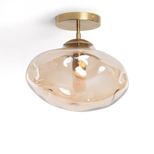 LEDKIA LIGHTING Deckenleuchte Metall und Glas Halych Bernstein LEDKIA LIGHTING Deckenleuchte Metall und Glas Halych Bernstein von LEDKIA LIGHTING