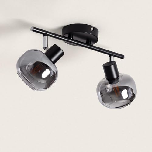 LEDKIA LIGHTING Lámpara de Techo Orientable Woody 1 Foco Blanco Durchsichtig von LEDKIA LIGHTING