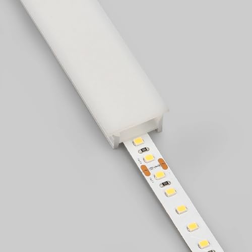 LEDKIA LIGHTING Einbau-Silikonschlauch Flex für LED-Streifen bis 15mm 2 m von LEDKIA LIGHTING