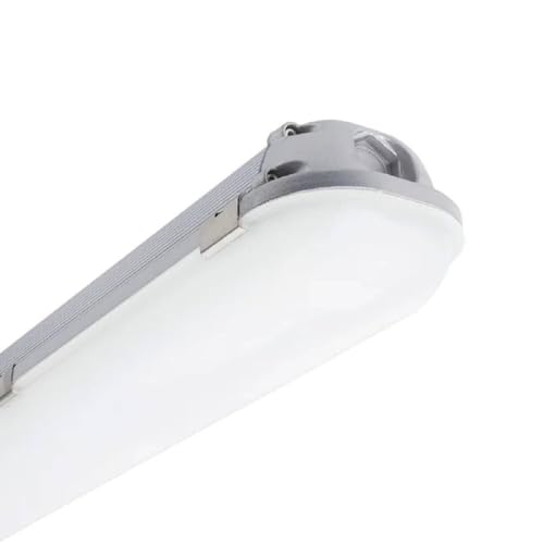 LEDKIA LIGHTING Feuchtraum LED-Wannenleuchte Integrierten LED 1200mm Aluminium 40W Kaltes Weiß 6000K - 6500K von LEDKIA LIGHTING
