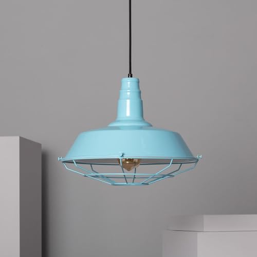 LEDKIA LIGHTING Hängeleuchte Metall Jagger 1675xØ360 mm Blauer Himmel E27 Eisen für Wohnzimmer, Küche, Schlafzimmer von LEDKIA LIGHTING