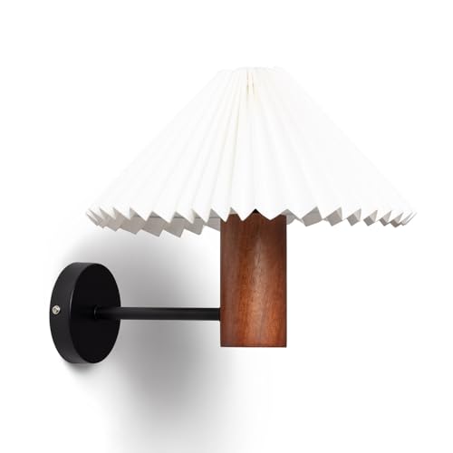 LEDKIA LIGHTING ILUZZIA Wandleuchte aus Holz Leonessa ILUZZIA E27 Gebrochenes Weiß von LEDKIA LIGHTING