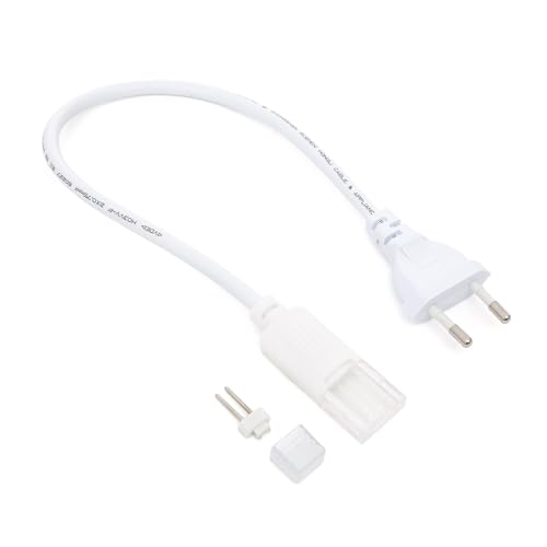 LEDKIA LIGHTING Kabel für LED-Streifen Ohne Gleichrichter 220V AC SMD IP65 Breite 12mm Einfarbig Weiß von LEDKIA LIGHTING