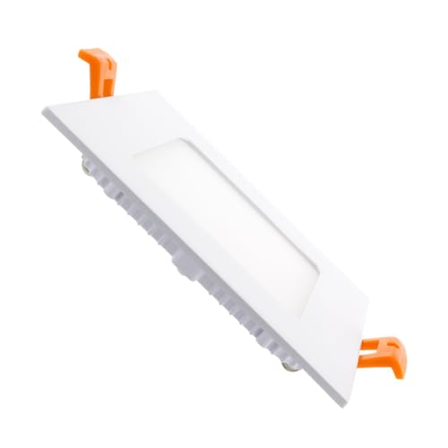 LEDKIA LIGHTING LED-Deckeneinbauleuchte, Einbaustrahler Spots, Downlight 6W SuperSlim LIFUD Schnitt 105x105mm Anti Flicker Warmweiß LEDKIA LIGHTING LED-Deckeneinbauleuchte, Einbaustrahler Spots, Downlight 6W SuperSlim LIFUD Schnitt 105x105mm Anti Flicker Warmweiß von LEDKIA LIGHTING