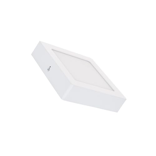 LEDKIA LIGHTING LED-Deckenleuchte 12W Eckig 170x170 mm 3000K Warmweiß für Wohnzimmer, Küche, Schlafzimmer von LEDKIA LIGHTING