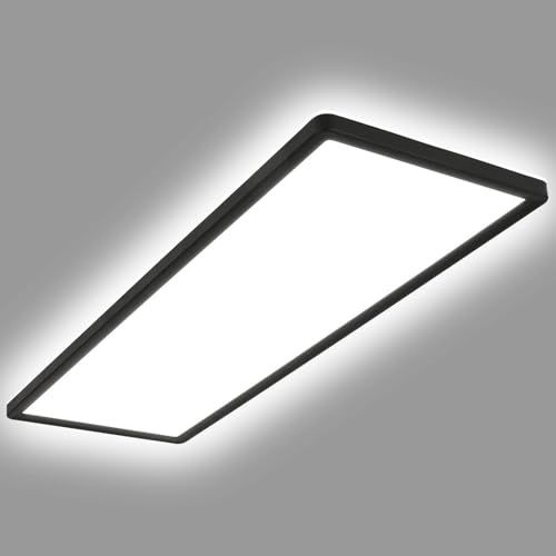 LEDKIA LIGHTING - LED-Deckenleuchte 24W | Rechteckig CCT 580x200 mm | Doppelseitig SwitchCCT | Für Wohnzimmer, Küche, Schlafzimmer | Wählbar (Warm-Neutral-Kalt), Schwarz, Polykarbonat LEDKIA LIGHTING - LED-Deckenleuchte 24W | Rechteckig CCT 580x200 mm | Doppelseitig SwitchCCT | Für Wohnzimmer, Küche, Schlafzimmer | Wählbar (Warm-Neutral-Kalt), Schwarz, Polykarbonat von LEDKIA LIGHTING