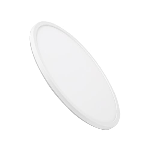 LEDKIA LIGHTING LED-Deckenleuchte 24W Rund Dimmbar Ø420 mm Doppelseitig SwitchDimm 4000K Neutralweiß für Wohnzimmer, Küche, Schlafzimmer von LEDKIA LIGHTING