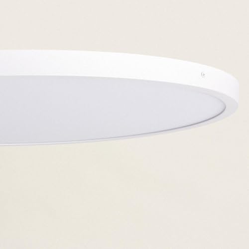 LEDKIA LIGHTING LED-Deckenleuchte 48W Rund Superslim Wählbar CCT Ø600 mm Einstellbare Farbtemperatur 28xØ600 mm PC für Wohnzimmer, Küche, Schlafzimmer von LEDKIA LIGHTING