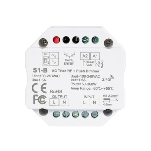 LEDKIA LIGHTING LED-Dimmer TRIAC RF/Schalter Weiß$ von LEDKIA LIGHTING