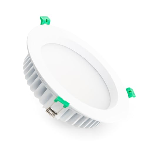 LEDKIA LIGHTING LED-Downlight 30W Dimmbar 130 lm/W IP44 Schnitt Ø 160 mm Neutrales Weiß 4000K 90º von LEDKIA LIGHTING