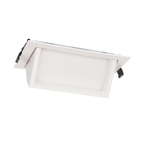 LEDKIA LIGHTING LED-Downlight Strahler Schwenkbar Rechteckig 38W 120 lm/W Weiss Anti-Flicker Neutralweiß 4000K von LEDKIA LIGHTING