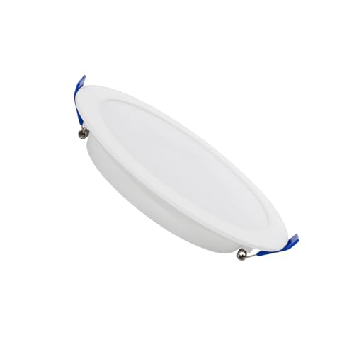 LEDKIA LIGHTING LED Einbaustrahler flach 12W Rund SOLID Ausschnitt Ø 140 mm 6500K Nicht Dimmbar Kaltweiß von LEDKIA LIGHTING