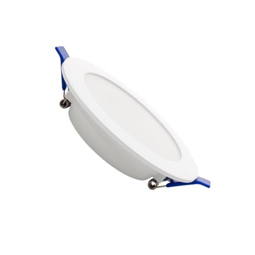 LEDKIA LIGHTING LED Einbaustrahler flach 6W Rund SOLID Ausschnitt Ø 100-110 mm 3000K Dimmbar TRIAC Warmweiß LEDKIA LIGHTING LED Einbaustrahler flach 6W Rund SOLID Ausschnitt Ø 100-110 mm 3000K Dimmbar TRIAC Warmweiß von LEDKIA LIGHTING