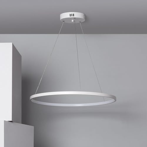 LEDKIA LIGHTING LED-Pendelleuchte 21W Metall Wählbar CCT Ivalo Weiß von LEDKIA LIGHTING