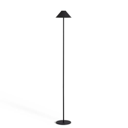 LEDKIA LIGHTING LED-Stehlampe 3W Tragbar Außen mit wiederaufladbarem USB-Akku Kivuli Schwarz für Wohnzimmer, Küche, Schlafzimmer von LEDKIA LIGHTING