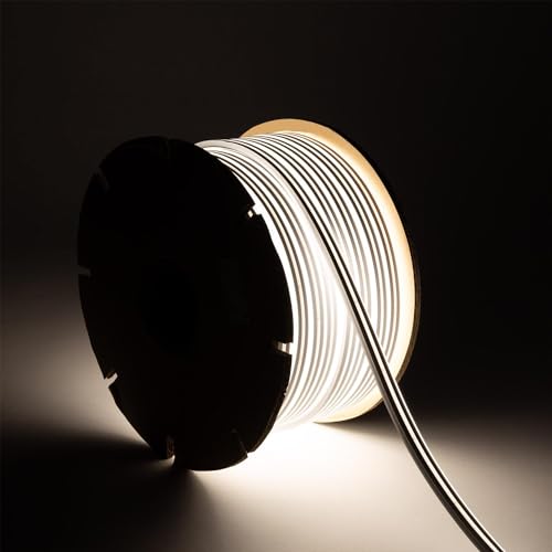 LEDKIA LIGHTING LED-Streifen Rolle Neon Dimmbar 48V DC NFLEX6 50 Meter IP65 Neutralweiß von LEDKIA LIGHTING