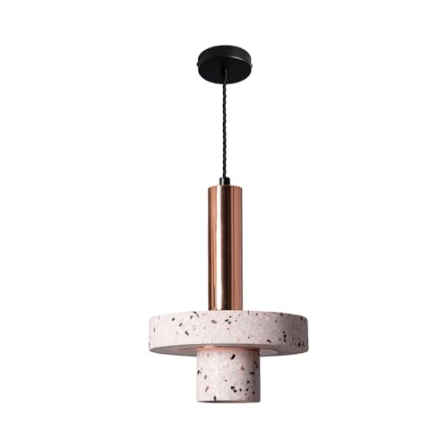 LEDKIA LIGHTING Pendelleuchte Metall und Zement Hestia Roségold von LEDKIA LIGHTING