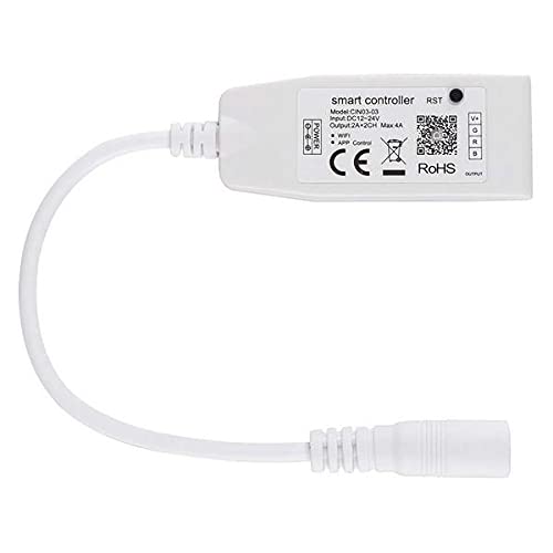 LEDKIA LIGHTING Mini-Controller WiFi LED-Streifen RGB 12/24V, LED Strip, LED Leiste, LED Band, LED Beleuchtung, LED Lichtleiste, LED Lichtband von LEDKIA LIGHTING