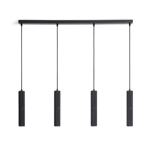 LEDKIA LIGHTING Pendelleuchte Aluminium 4 Strahler Breixo Schwarz von LEDKIA LIGHTING