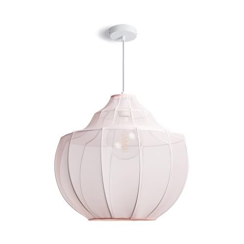 LEDKIA LIGHTING - Pendelleuchte Ayla | Metall & Stoff | E27 Fassung | Innenbeleuchtung | Boho & Indischer Stil | Für Wohn- & Kinderzimmer, Hotels, Pastellrosa LEDKIA LIGHTING - Pendelleuchte Ayla | Metall & Stoff | E27 Fassung | Innenbeleuchtung | Boho & Indischer Stil | Für Wohn- & Kinderzimmer, Hotels, Pastellrosa von LEDKIA LIGHTING