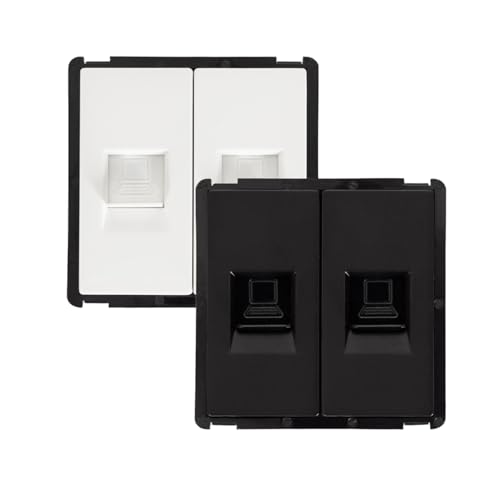 LEDKIA LIGHTING RJ45-Anschluss CAT 6 Doppelt Internet Modern Weiß LEDKIA LIGHTING RJ45-Anschluss CAT 6 Doppelt Internet Modern Weiß von LEDKIA LIGHTING