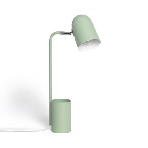 LEDKIA LIGHTING Schreibtischlampe Flexo aus Metall mit Bleistifthalter Waal Seladongrün von LEDKIA LIGHTING