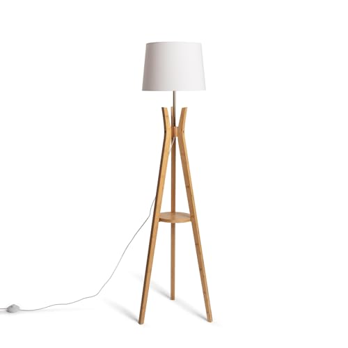 LEDKIA LIGHTING Stehlampe Qaanso Weiß für Wohnzimmer, Küche, Schlafzimmer von LEDKIA LIGHTING
