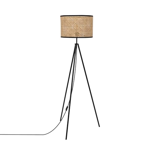LEDKIA LIGHTING - Stehleuchte Rattan Huela | Elegantes Design | E27 Fassung | Vielseitige Lichtwahl | Für Wohnzimmer, Küche, Schlafzimmer, Restaurants | Natürlich, Rattan LEDKIA LIGHTING - Stehleuchte Rattan Huela | Elegantes Design | E27 Fassung | Vielseitige Lichtwahl | Für Wohnzimmer, Küche, Schlafzimmer, Restaurants | Natürlich, Rattan von LEDKIA LIGHTING