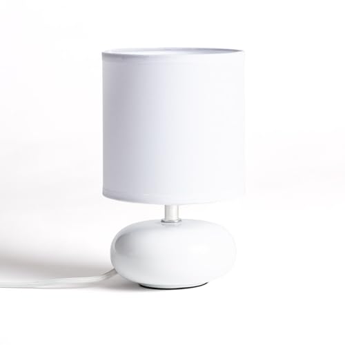 LEDKIA LIGHTING Tischlampe Keramik Ava Weiß von LEDKIA LIGHTING