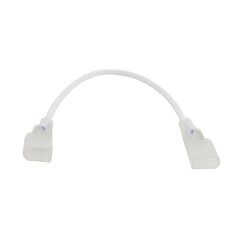 LEDKIA LIGHTING Verbindungskabel für LED Neon Flex Lichtschlauch Rund 360 Einfarbig Weiß von LEDKIA LIGHTING