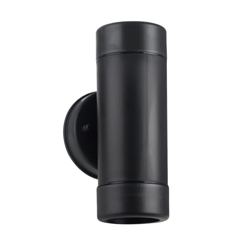 LEDKIA LIGHTING Wandleuchte Satin doppelseitige Beleuchtung GU10 Schwarz von LEDKIA LIGHTING
