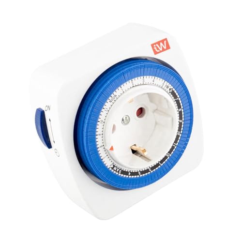 LEDKIA LIGHTING Zeitschaltuhr Analog Kompakt mit Schuko Steckdose Typ F $ von LEDKIA LIGHTING