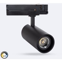 Efectoled - 3-Phasenstromschiene LED-Strahler 30W Fasano cct Dimmbar Schwarz (2700K - 3200K - 4000K) Wählbar von LEDKIA