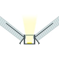 Aluminiumprofil Integrierung in Gips/Pladur mit durchgehender Abdeckung für Ecke Innenbereich für led Streifen bis 9 mm Schwarz 6 m Halbtransparent Aluminiumprofil Integrierung in Gips/Pladur mit durchgehender Abdeckung für Ecke Innenbereich für led Streifen bis 9 mm Schwarz 6 m Halbtransparent von LEDKIA