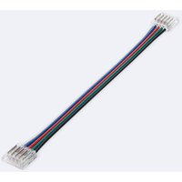 Ledkia - Clip-Verbinder Doppelt mit Kabel für LED-Streifen rgbw 24V dc cob IP20 Breite 12mm von LEDKIA
