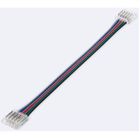 Efectoled - Clip-Verbinder Doppelt mit Kabel für LED-Streifen rgbw 24V dc cob IP20 Breite 12mm 12 mm von EFECTOLED