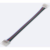 Conector Hipopótamo doble con cable para Tira led rgbw 24V dc cob IP20 Ancho 12mm rgbw von LEDKIA