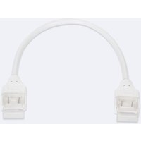 Clip-Verbinder Doppelt mit Kabel für LED-Streifen ohne Gleichrichter 220V ac smd Silicone flex Breite 12mm von LEDKIA