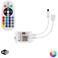 Ledkia - Controller Dimmer WiFi für rgb LED-Streifen 12/24V dc mit ir Fernbedienung rgb von LEDKIA