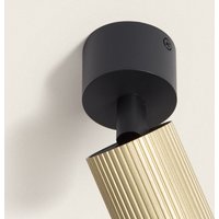 Deckenleuchte Aluminium Aritz 1 Spot Gold von LEDKIA