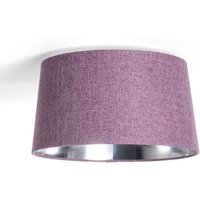 Efectoled - Deckenleuchte Stoff Nelinha Violett Efectoled - Deckenleuchte Stoff Nelinha Violett von LEDKIA