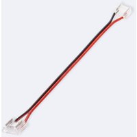 Doppelter Clip-Verbinder mit Kabel für LED-Streifen 12/24V dc cob IP20 Breite 8mm von LEDKIA