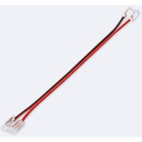 Doppelter Clip-Verbinder mit Kabel für LED-Streifen 24/48V dc smd IP20 Breite 10mm von LEDKIA