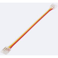 Ledkia - Doppelter Clip-Verbinder mit Kabel für LED-Streifen cct 12/24V dc smd IP20 Breite 10mm von LEDKIA