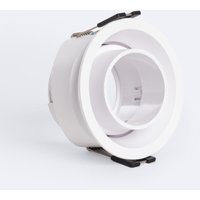 Ledkia - Downlight-Ring Konisch Schwenkbar mit niedrigem ugr für LED-Glühbirnen GU10 / GU5.3 Schnitt Ø75 mm Suefix Weiß von LEDKIA
