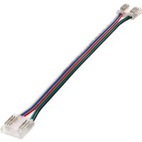 Efectoled - Clip-Verbinder Doppelt mit Kabel für LED-Streifen rgbw 24V dc cob IP20 Breite 12mm 12 mm Efectoled - Clip-Verbinder Doppelt mit Kabel für LED-Streifen rgbw 24V dc cob IP20 Breite 12mm 12 mm von EFECTOLED