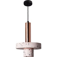 Efectoled - Pendelleuchte Metall und Zement Hestia Roségold Efectoled - Pendelleuchte Metall und Zement Hestia Roségold von LEDKIA