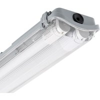 Ledkia - Set Feuchtraum Wannenleuchte mit 2 LED-Röhren 1500mm IP65 Einseitige Einspeisung Kaltweiß 6000K - 6500K No Flicker von LEDKIA