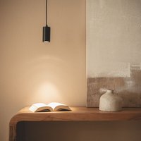 Pendelleuchte Aluminium Multiwinkel 10-50º für GU10 Glühbirnen Quarz Schwarz von LEDKIA